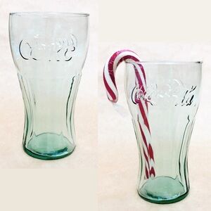 Coca Cola Bundle ❉ Green Contour Glass Tumbler & Mug